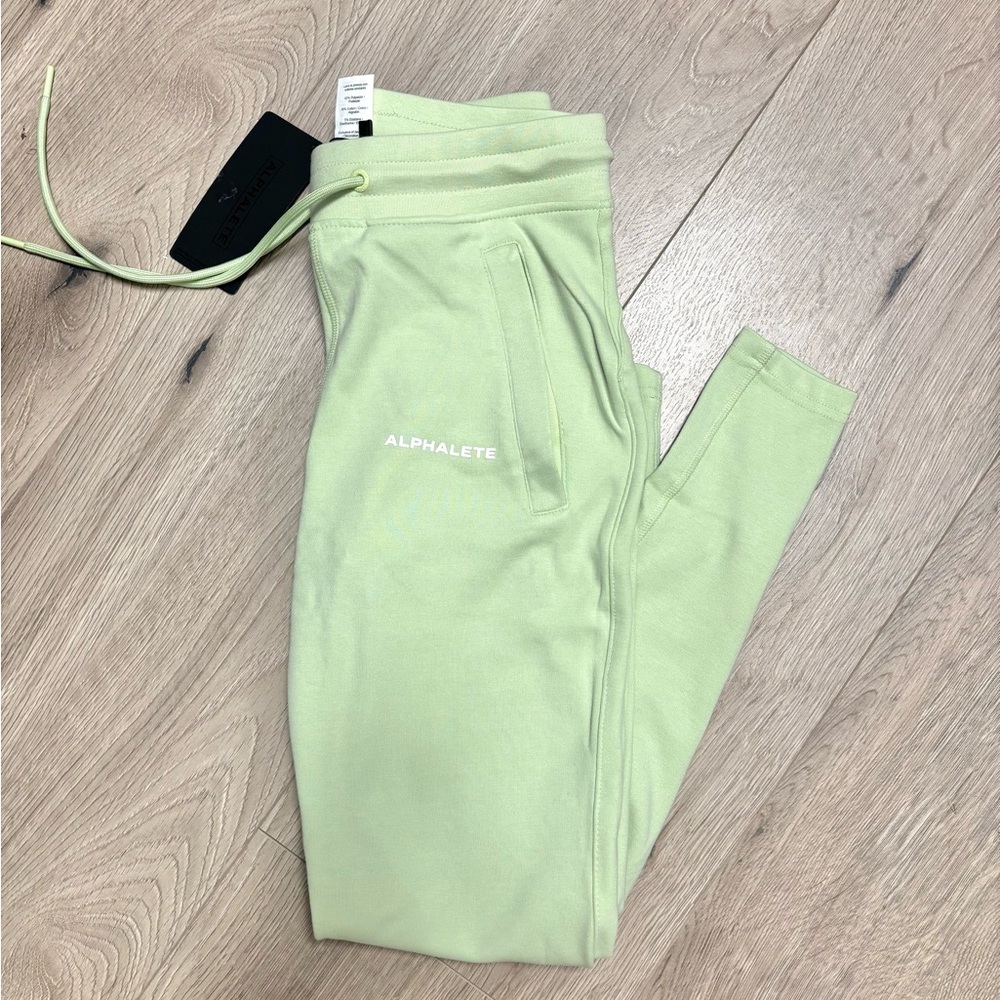 NWT Alphalete Light Green Joggers
